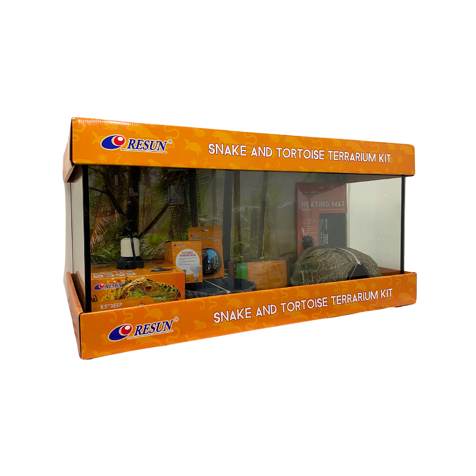 KIT TERRARIO PARA SERPIENTE Y TORTUGA 160 L 1