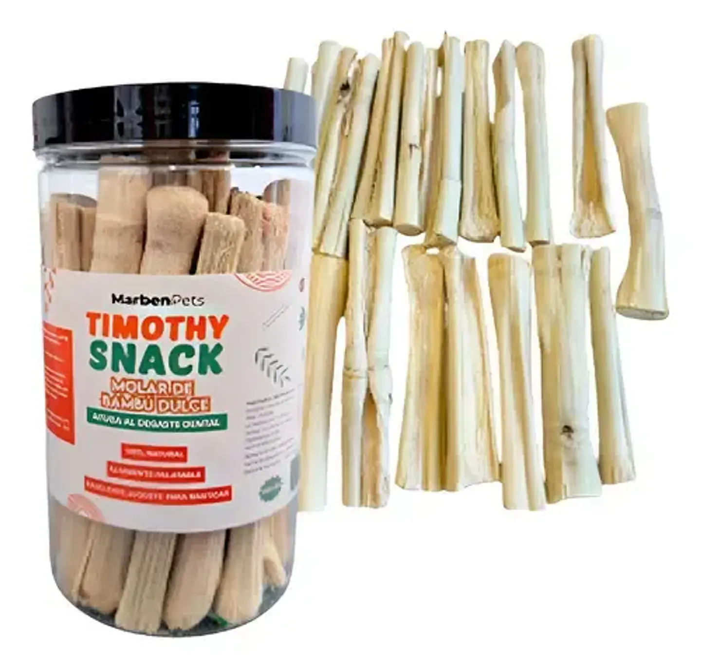 Snack Timothy Molar de Bambú Dulce 285g 1