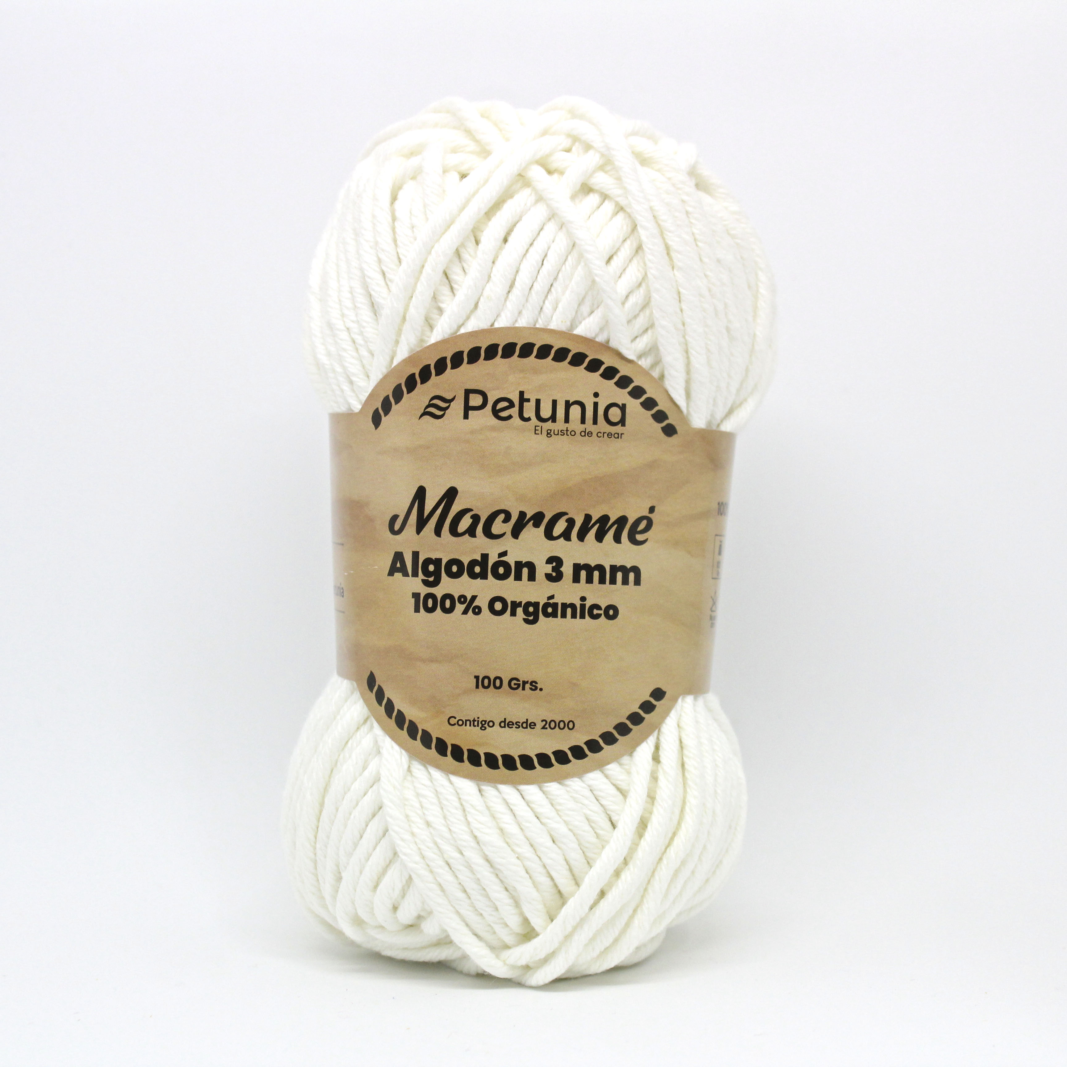 MACRAME ALGODON 3 MM - 6001