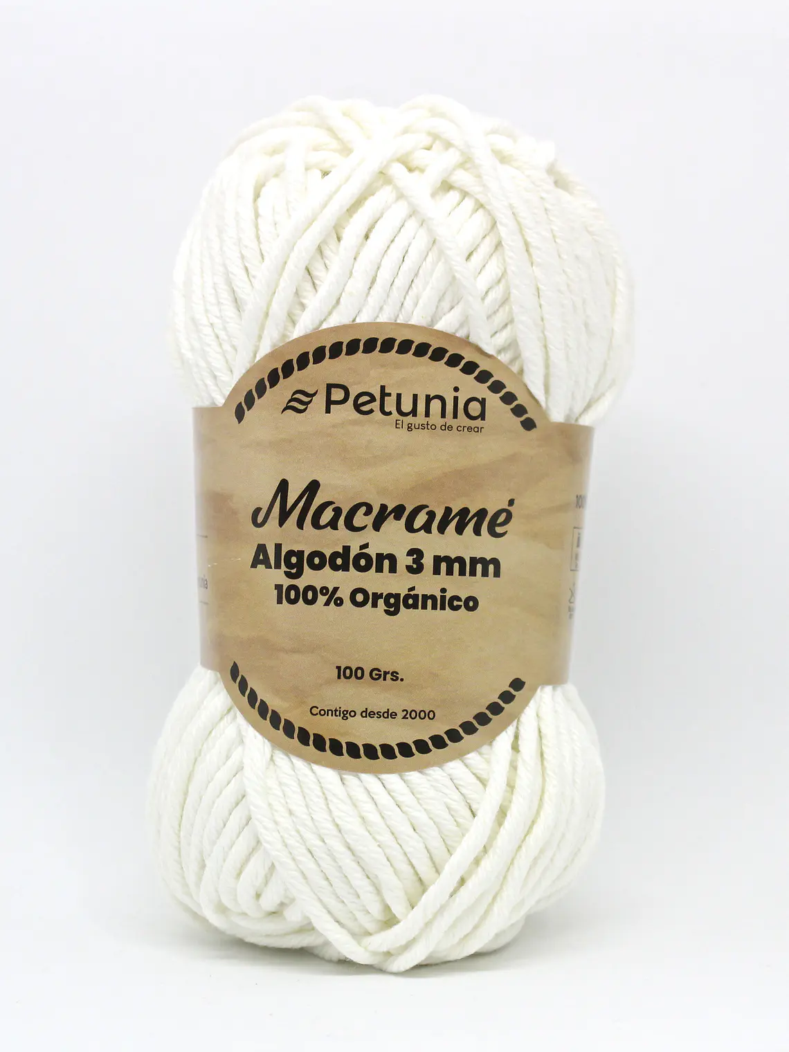 MACRAME ALGODON 3 MM - 6001 1