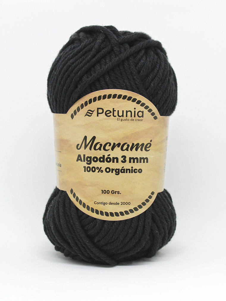 MACRAME ALGODON 3 MM - 6003 1
