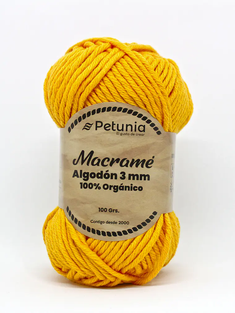 MACRAME ALGODON 3 MM - 6004 1