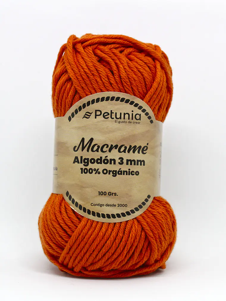 MACRAME ALGODON 3 MM - 6006 1