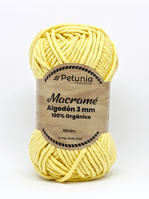 MACRAME ALGODON 3 MM - 6007