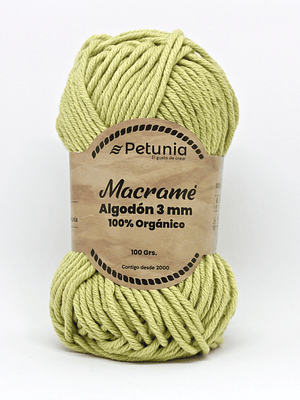MACRAME ALGODON 3 MM - 6008