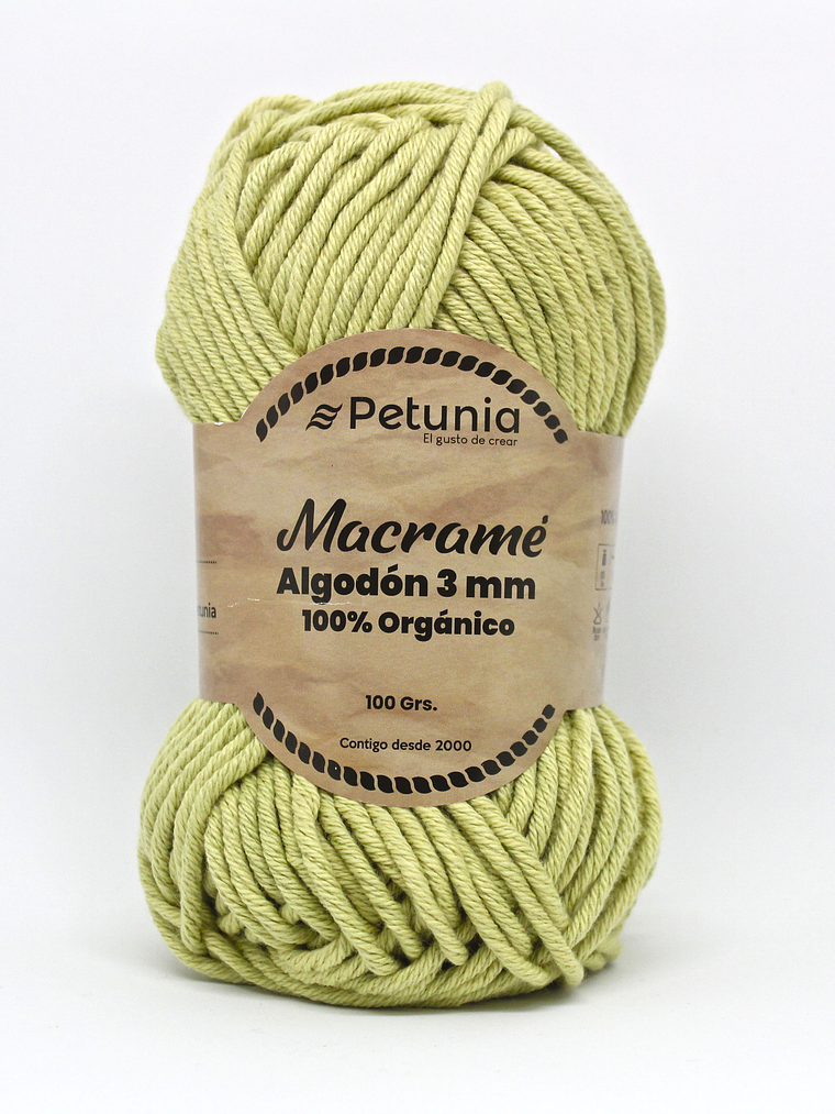 MACRAME ALGODON 3 MM - 6008 1