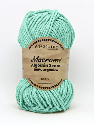 MACRAME ALGODON 3 MM - 6016