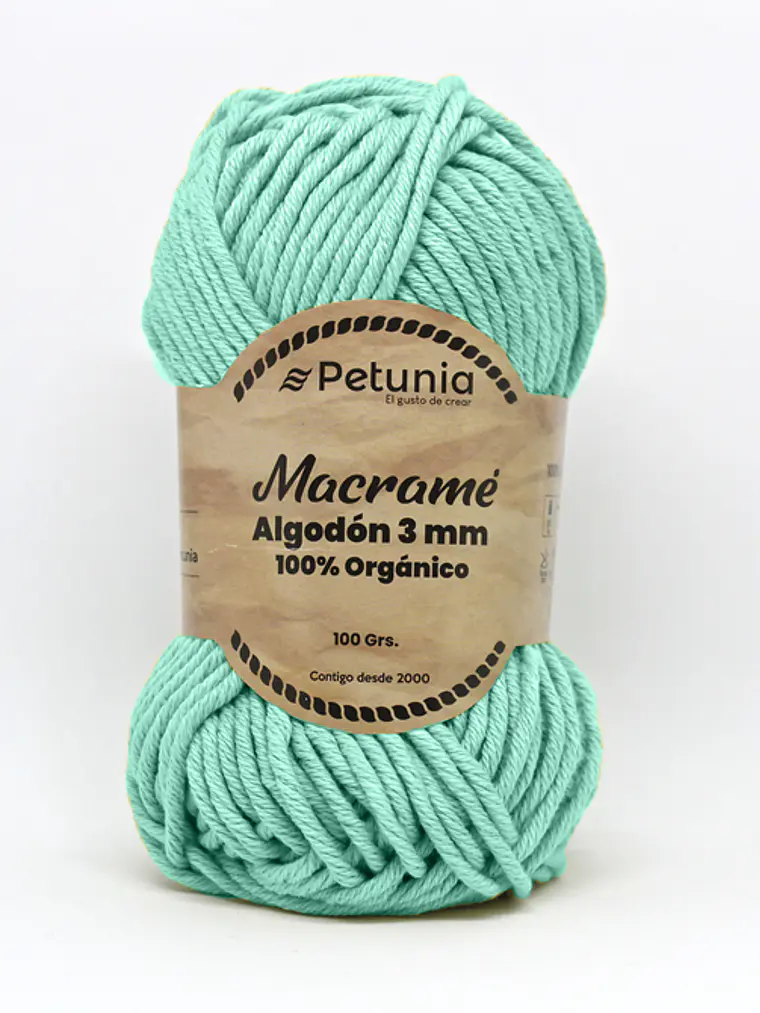 MACRAME ALGODON 3 MM - 6016 1