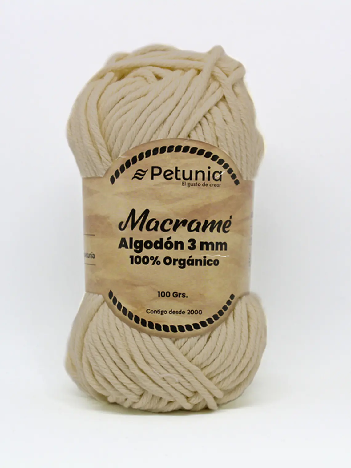 MACRAME ALGODON 3 MM - 6019 1