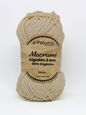 MACRAME ALGODON 3 MM - 6019