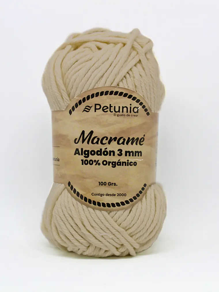 MACRAME ALGODON 3 MM - 6019 1