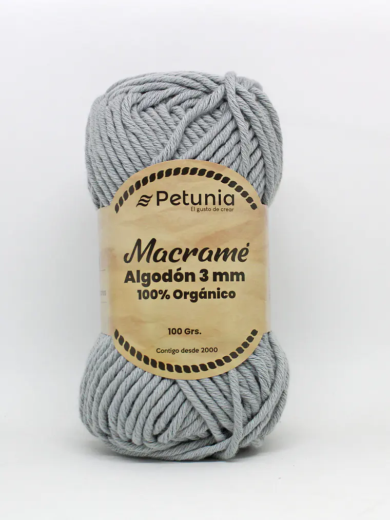 MACRAME ALGODON 3 MM - 6023 1