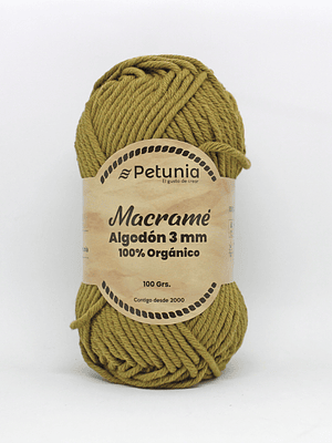 MACRAME ALGODON 3 MM - 6021