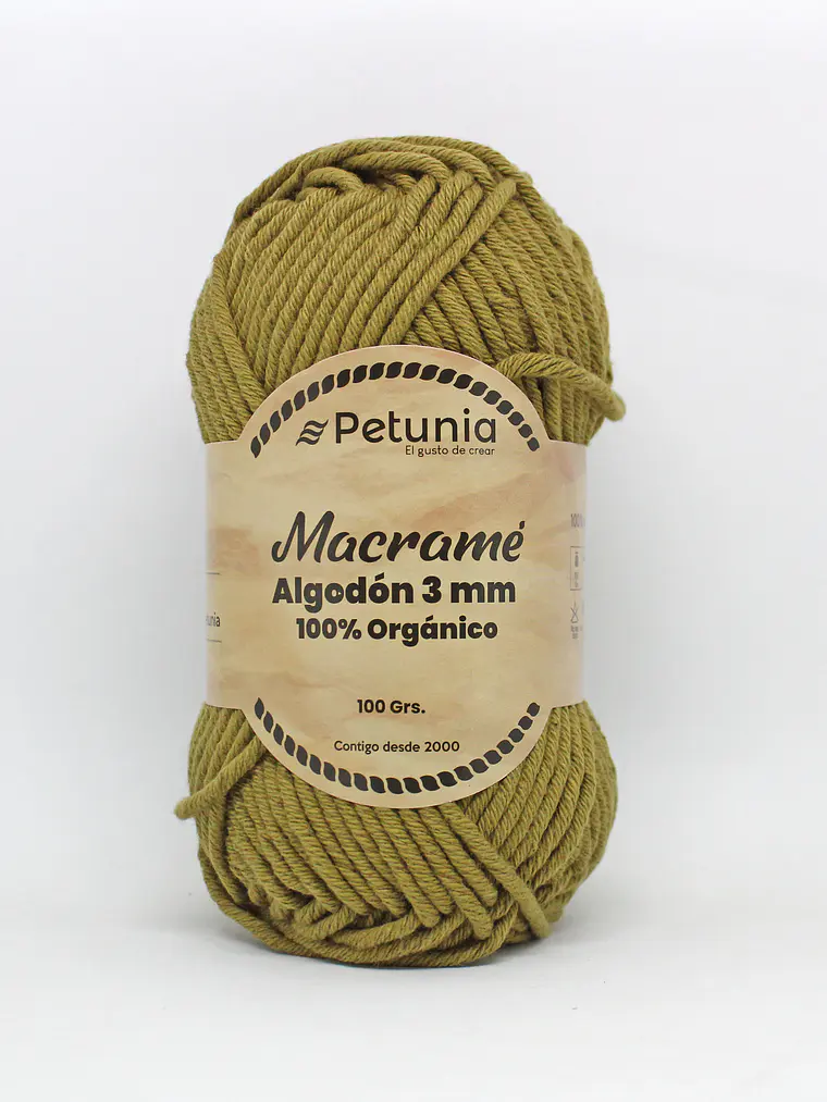 MACRAME ALGODON 3 MM - 6021 1