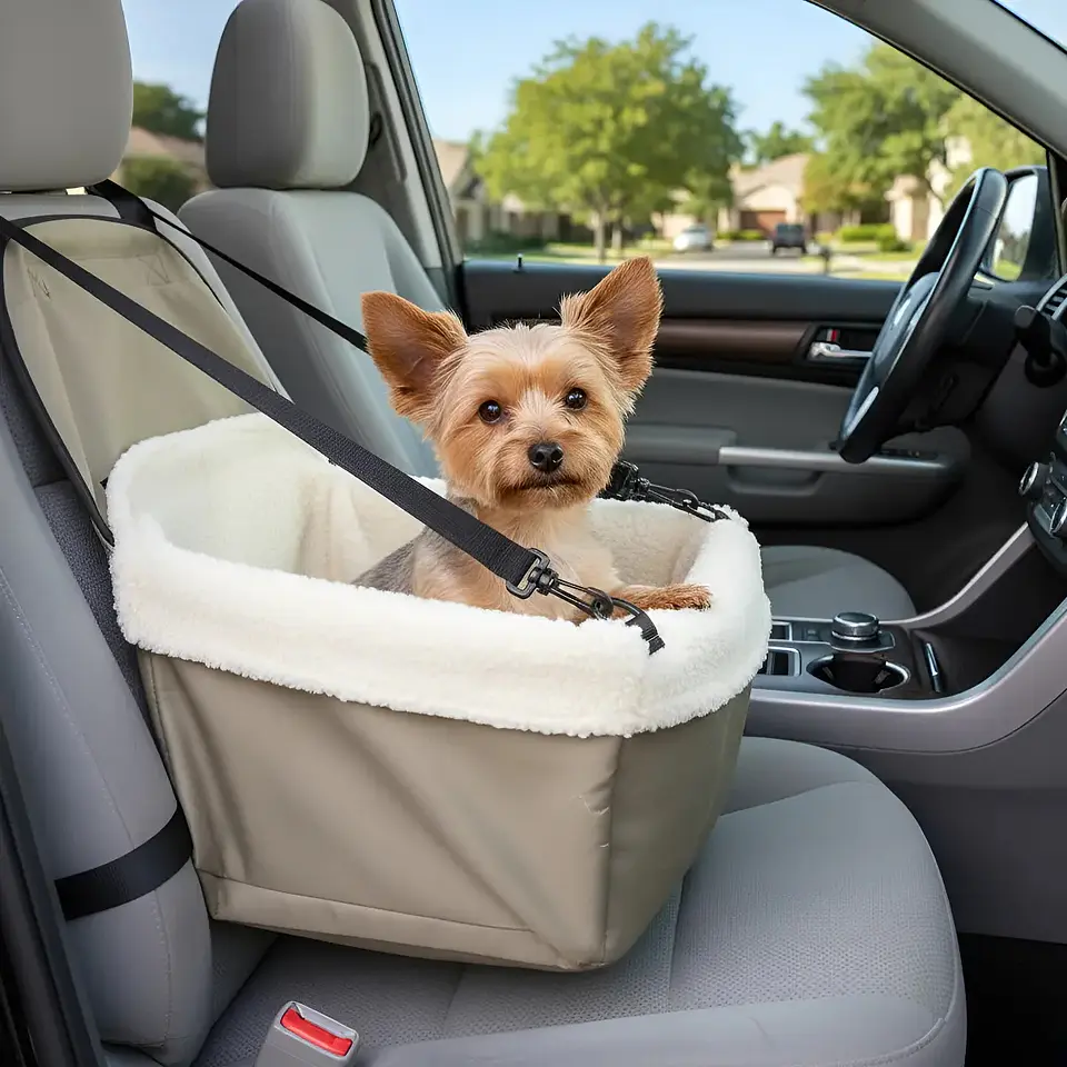 Asiento para auto para mascotas 2