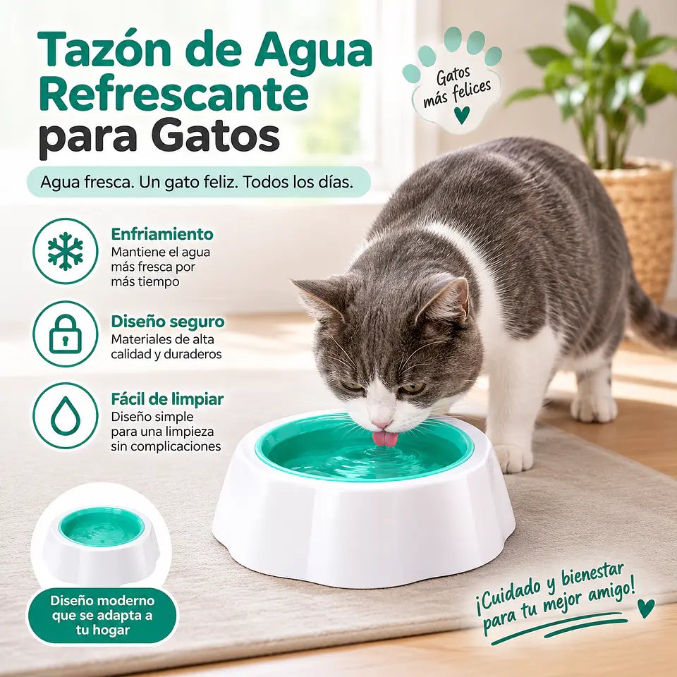 Bebedero de Hidrogel Conservador de Agua Fría  7
