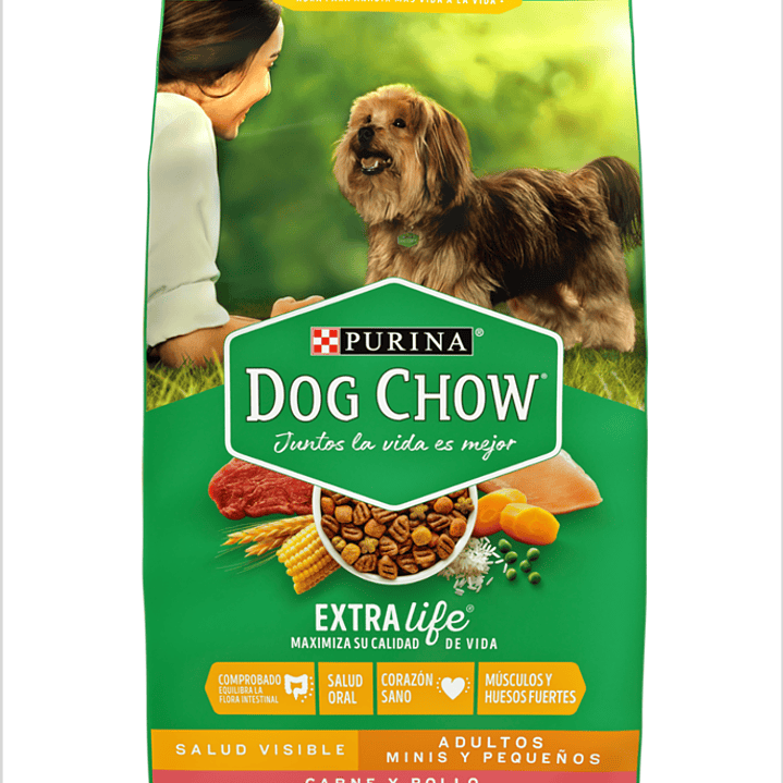 DOG CHOW ADULTO RAZAS PEQUEÑAS 19,5KG 1