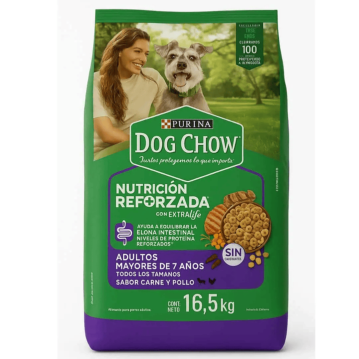 DOG CHOW SENIOR 16,5KG 1