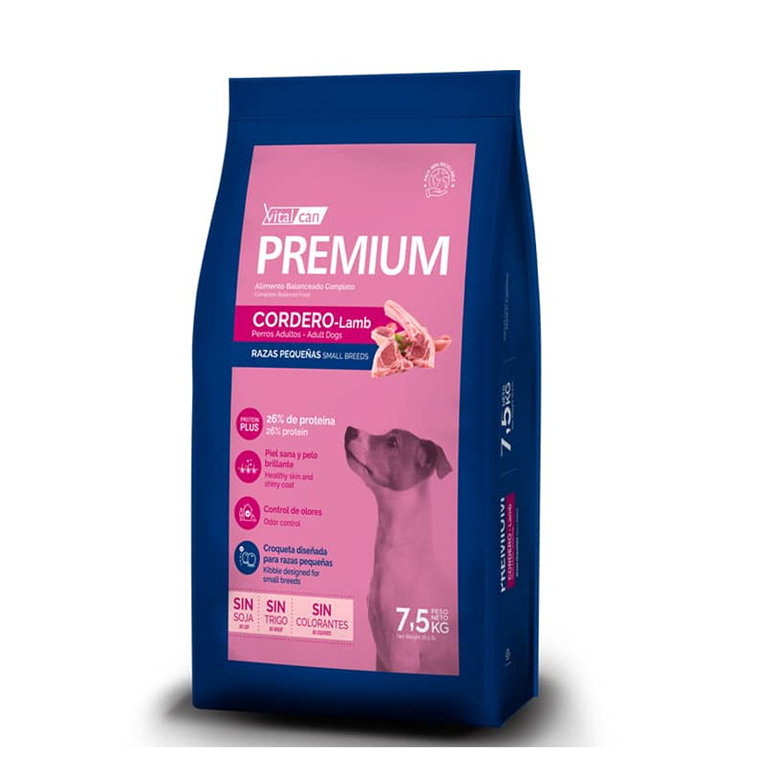 VITAL CAN CORDERO RAZA PEQUEÑA 20KG 1