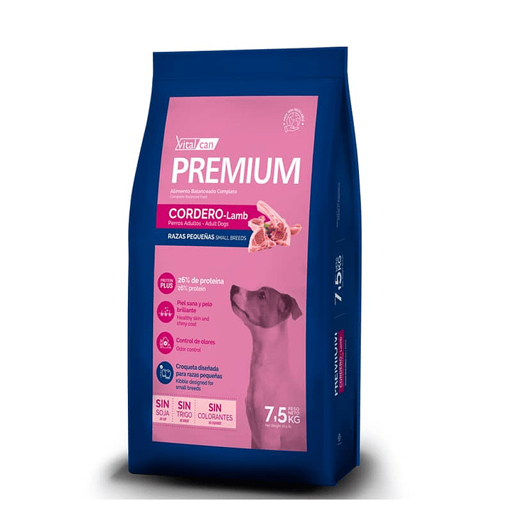 VITAL CAN CORDERO RAZA PEQUEÑA 20KG 1