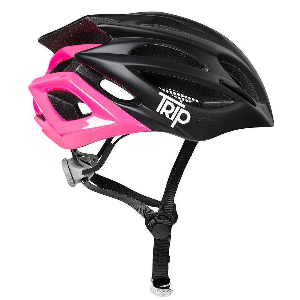 Casco Trip MTB Negro/Rosa 3