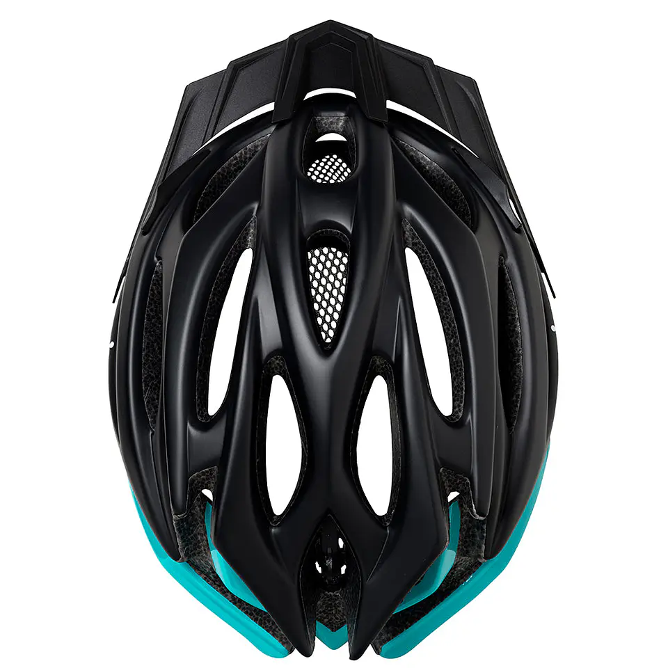 Casco Trip MTB Negro/Turqueza 3