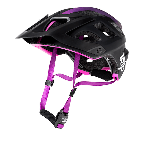Casco Trip Enduro Purpura