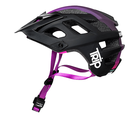 Casco Trip Enduro Purpura