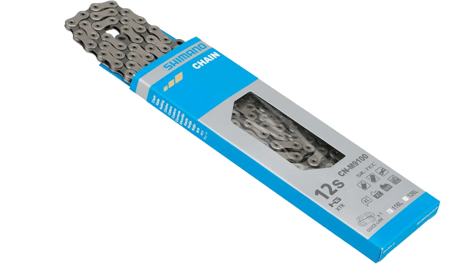 Cadena Shimano XTR 12V CN-M9100 126L 1