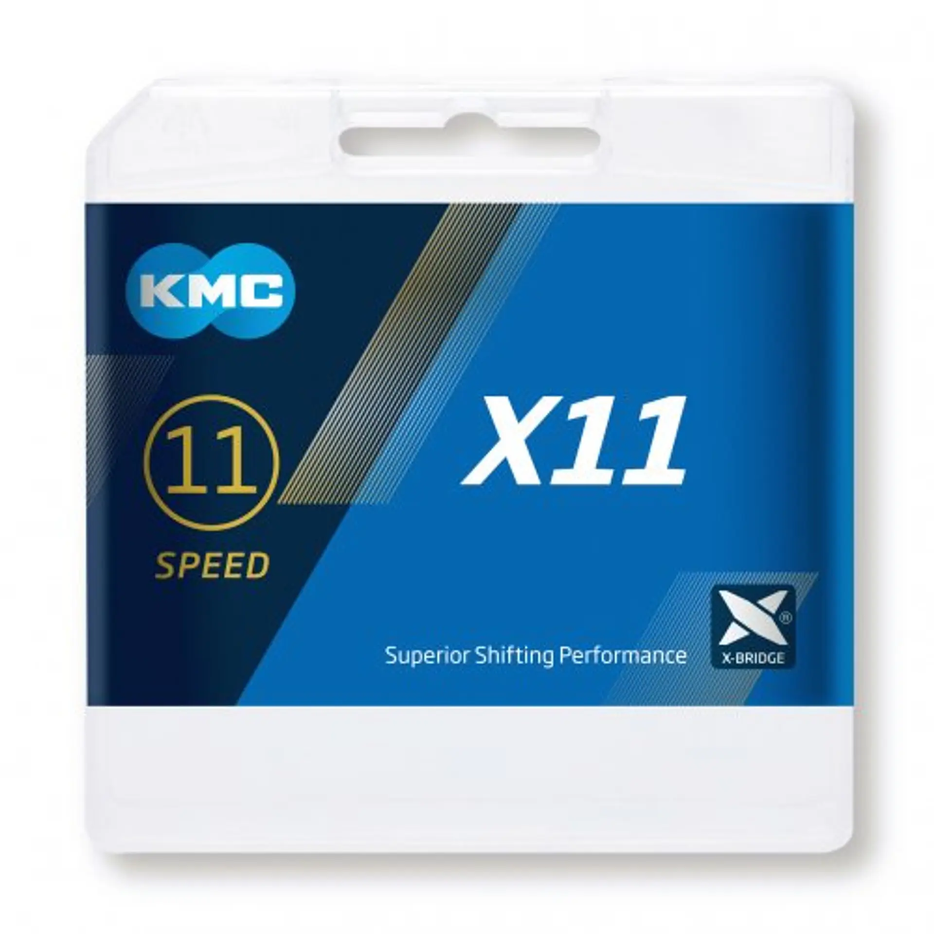 Cadena KMC X11 11V Negra/Plata 118L 1