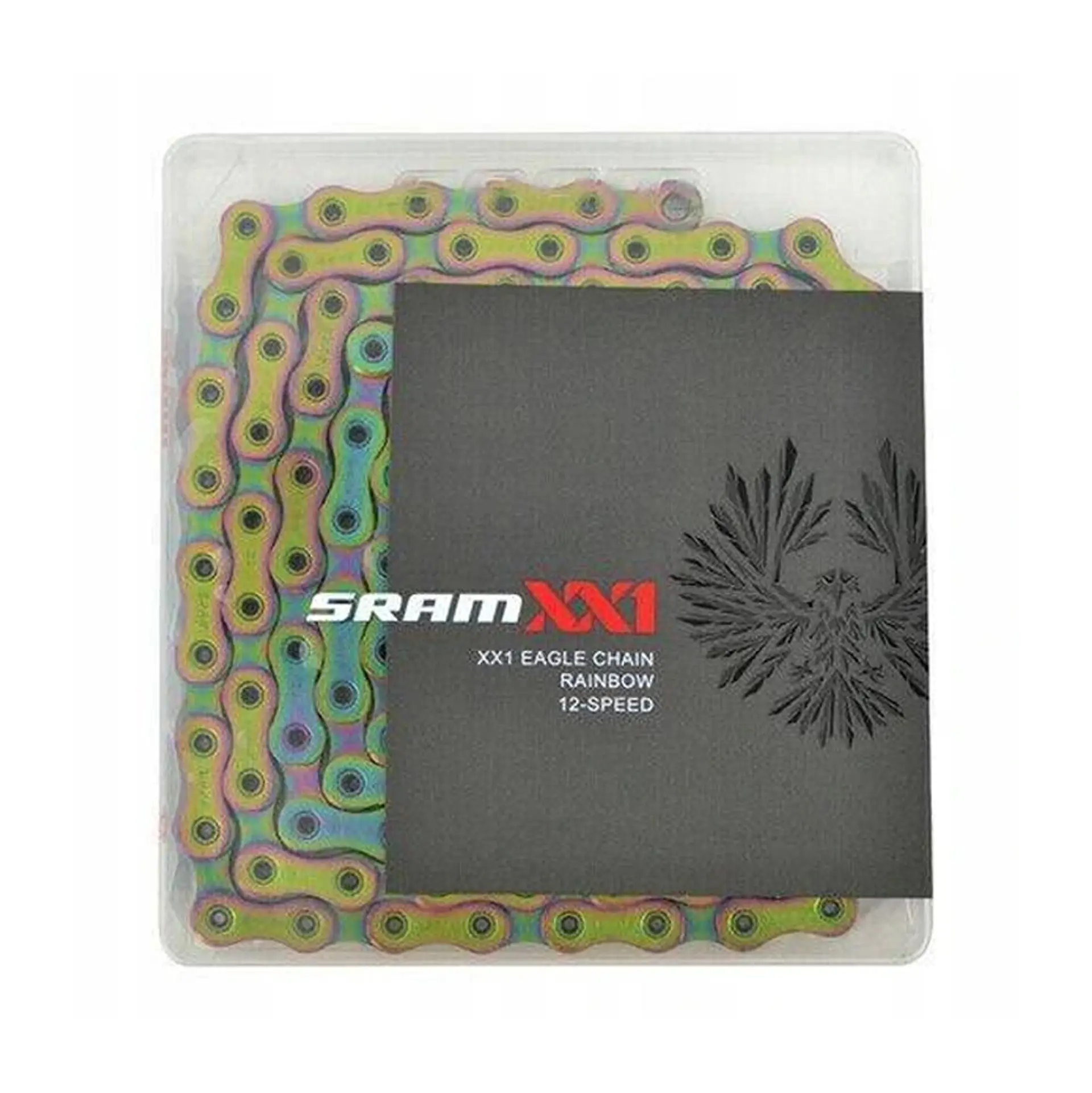 Cadena SRAM Eagle XX1 12V 126 Links Rainbow 1