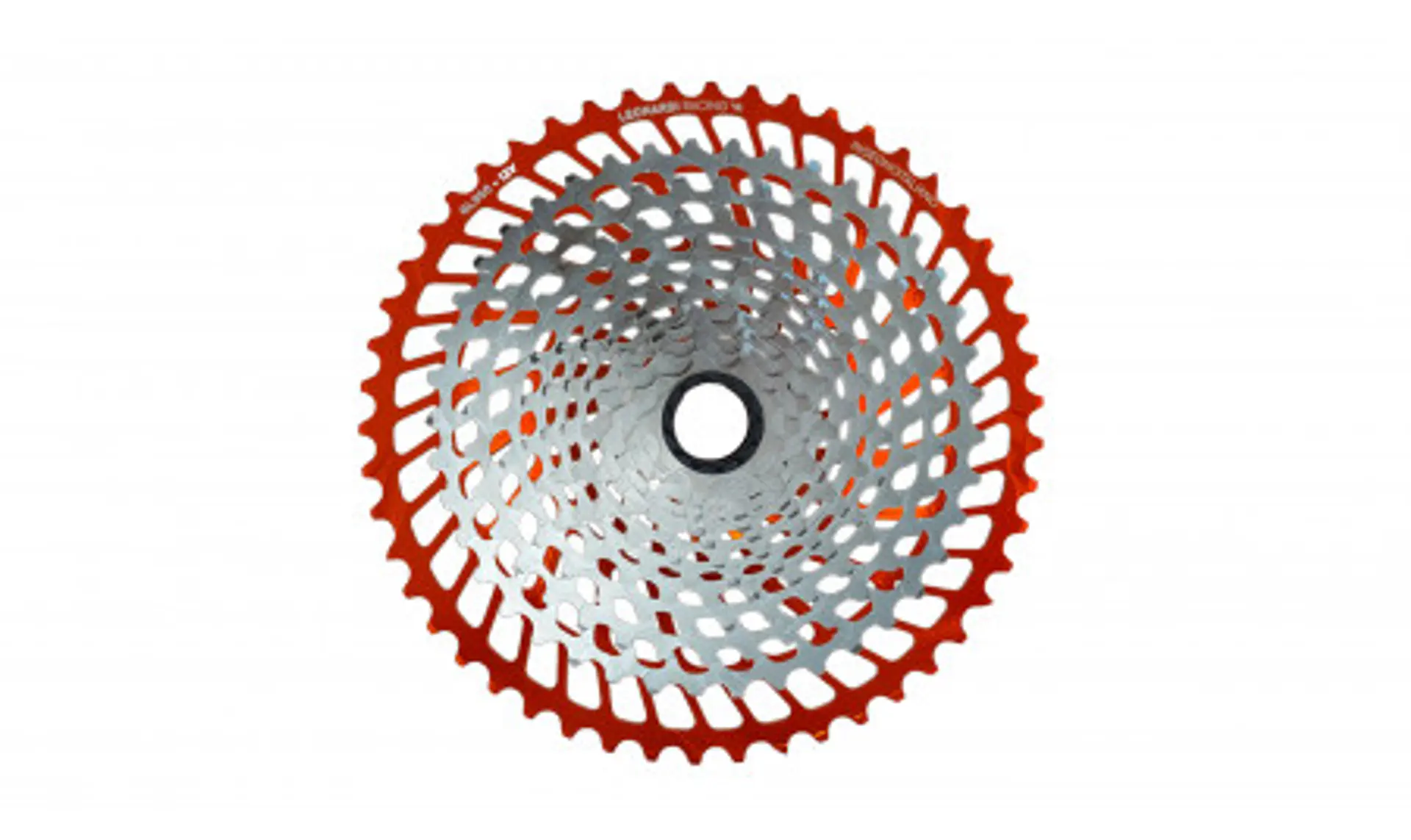 Piñón Leonardi Racing Cassette General Lee 12V Xl 9-50 Xd Naranjo 1