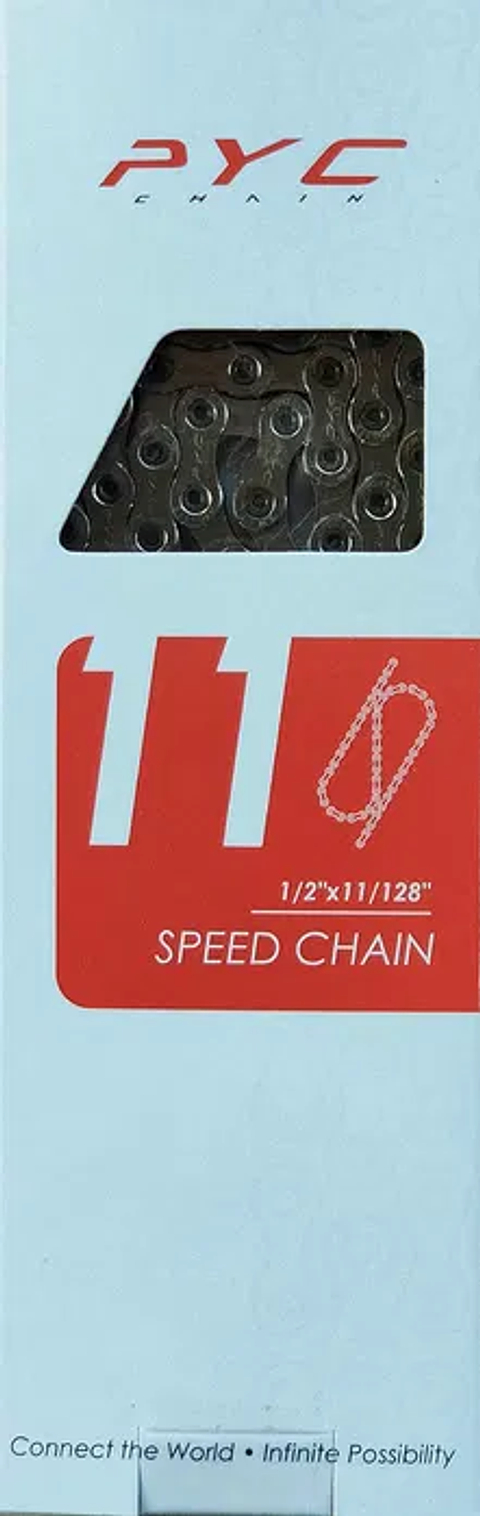 CADENA PYC 11v SILVER P1102