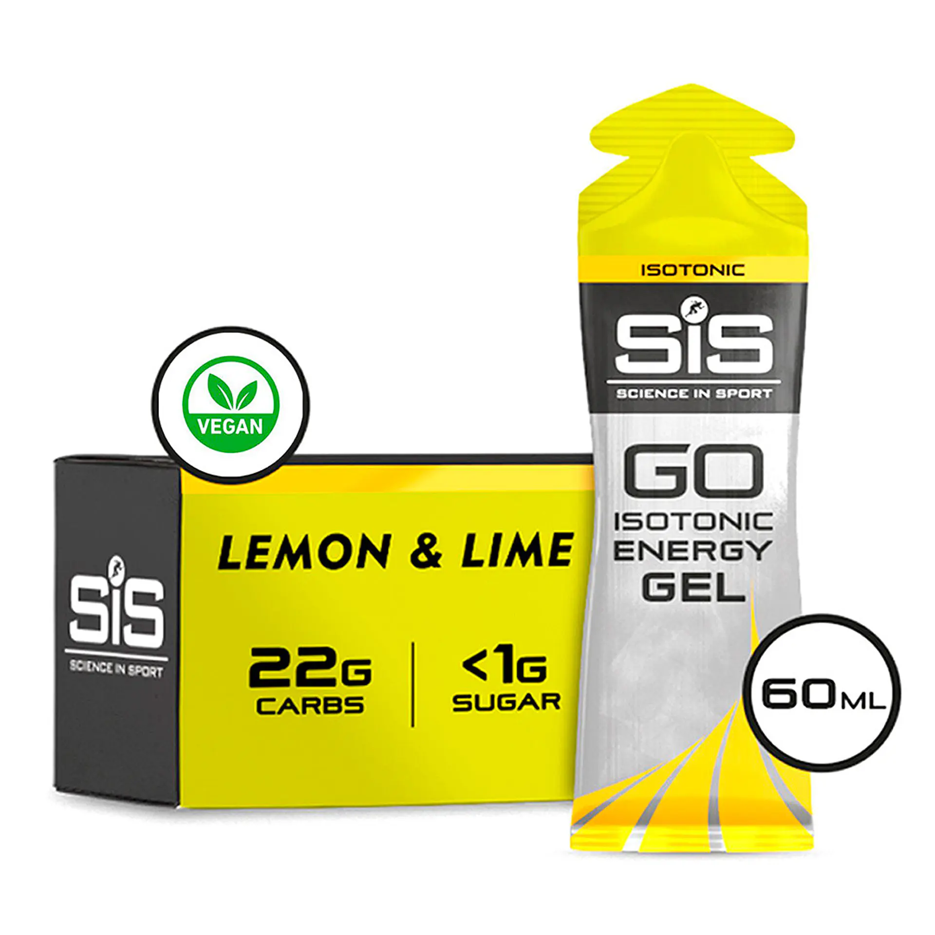 Gel SiS GO Isotónico Lima Limón 60ml 1