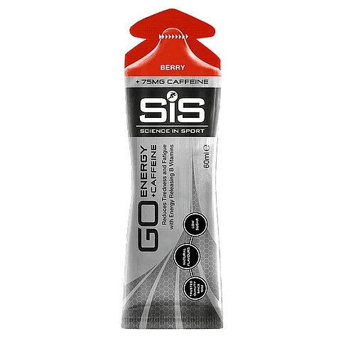 GEL SiS GO Energía + Cafeína 75mg Berry