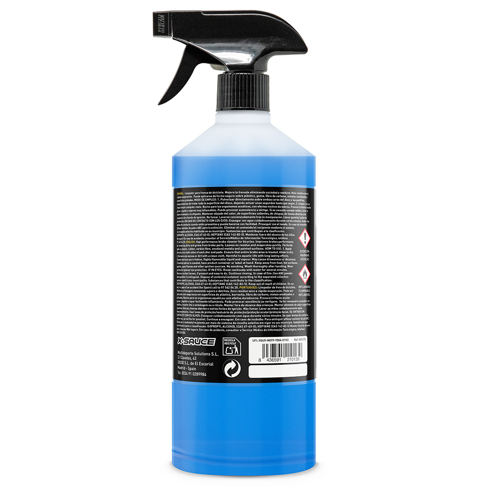 LIMPIADOR DISCOS FRENO X-Sauce 900ml 2