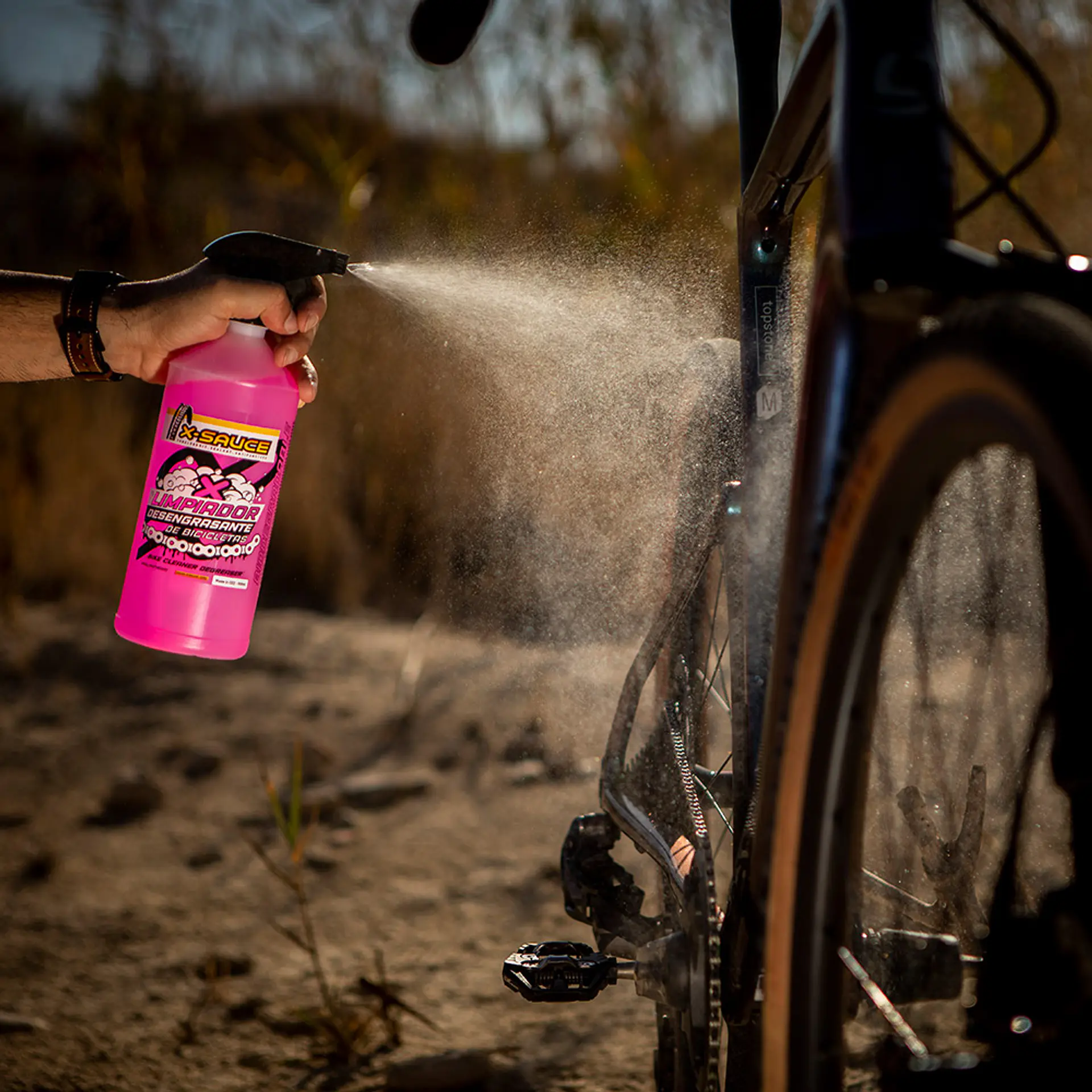 Limpiador Desengrasante de Bicicletas X-Sauce 900ml 3