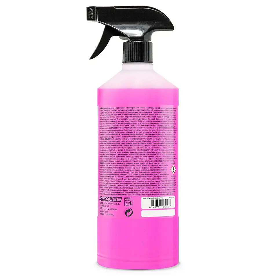 Limpiador Desengrasante de Bicicletas X-Sauce 900ml 2