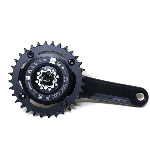 Volante SRAM Powermeter Eagle XX1 Boost DUB 104BCD 32T 175mm Carbono