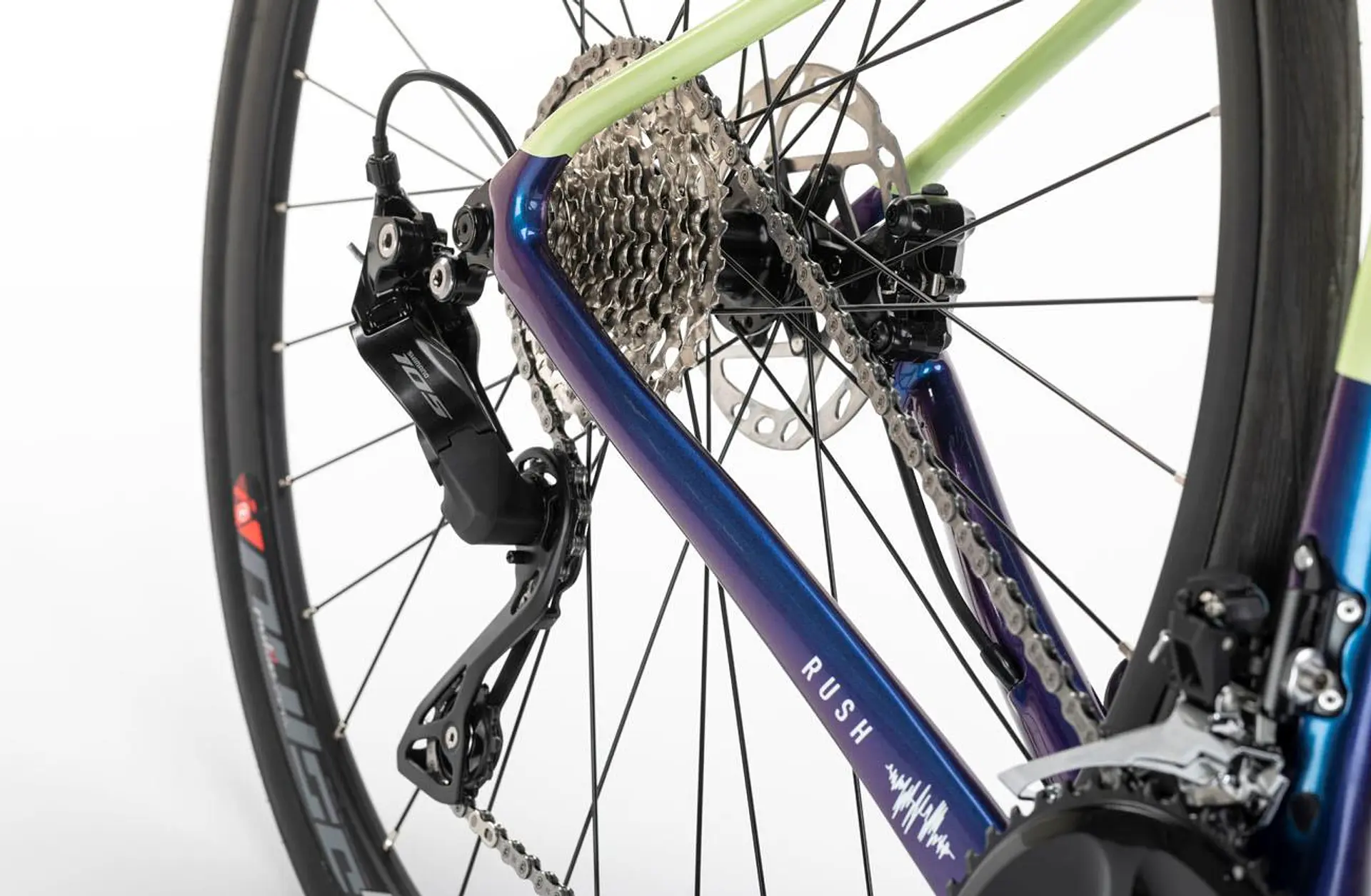 Bicicleta Conor Rush Alloy Shimano 105 2x12S Blue 4