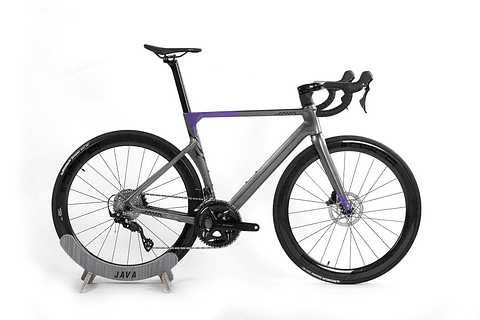 Bicicleta JAVA Vesuvio R7120 Gris/Purpura