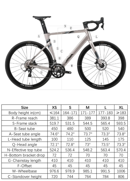 Bicicleta Java Auriga RX-24 8