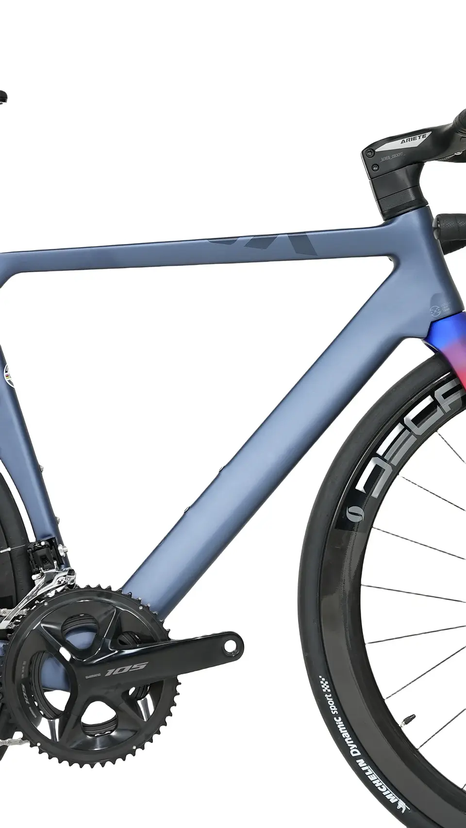 Bicicleta Java Fuoco Top 105-2 Azul Mate 4