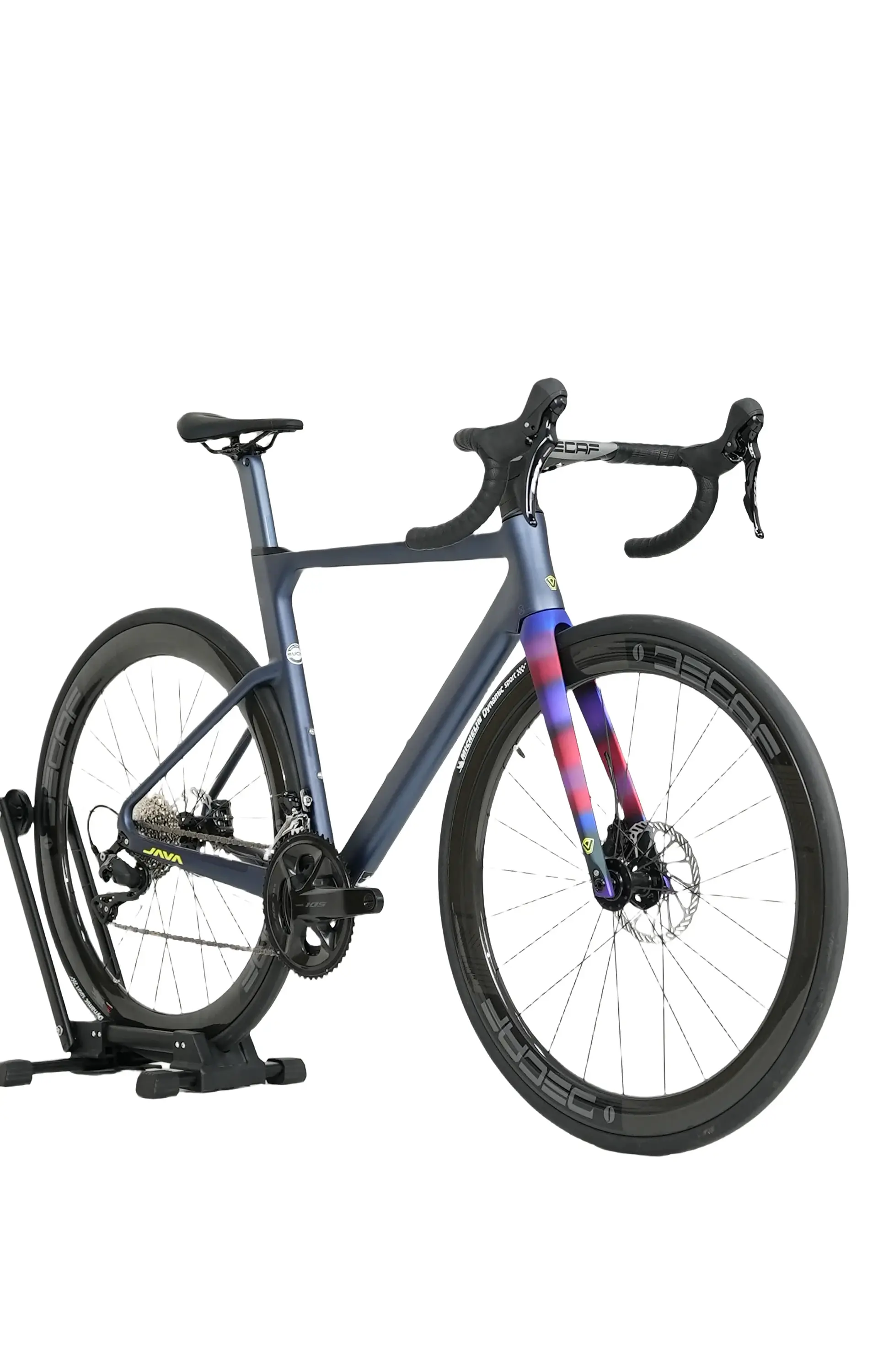 Bicicleta Java Fuoco Top 105-2 Azul Mate 1