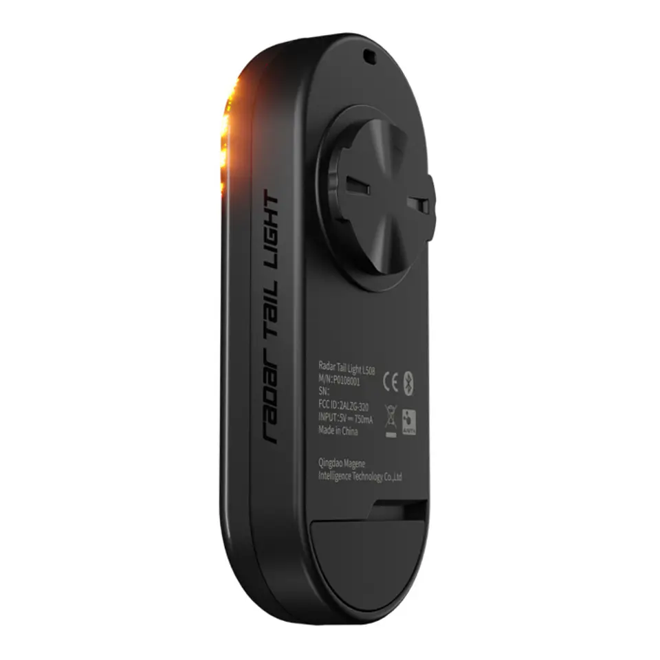 Radar Trasero Magene L508 con Luz Inteligente para Ciclismo 3