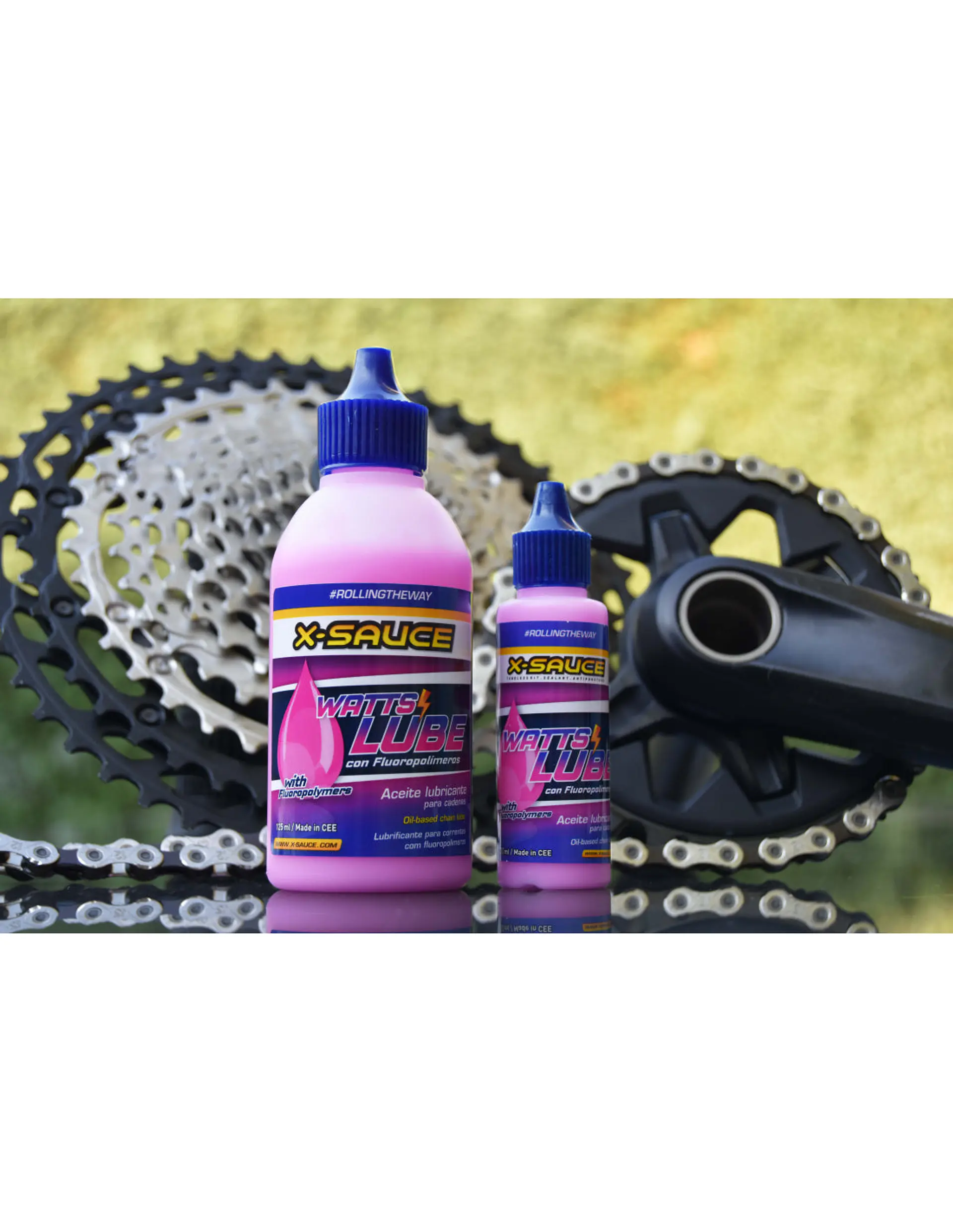 Lubricante de Cadena X-Sauce Watts Lube 30ml 2