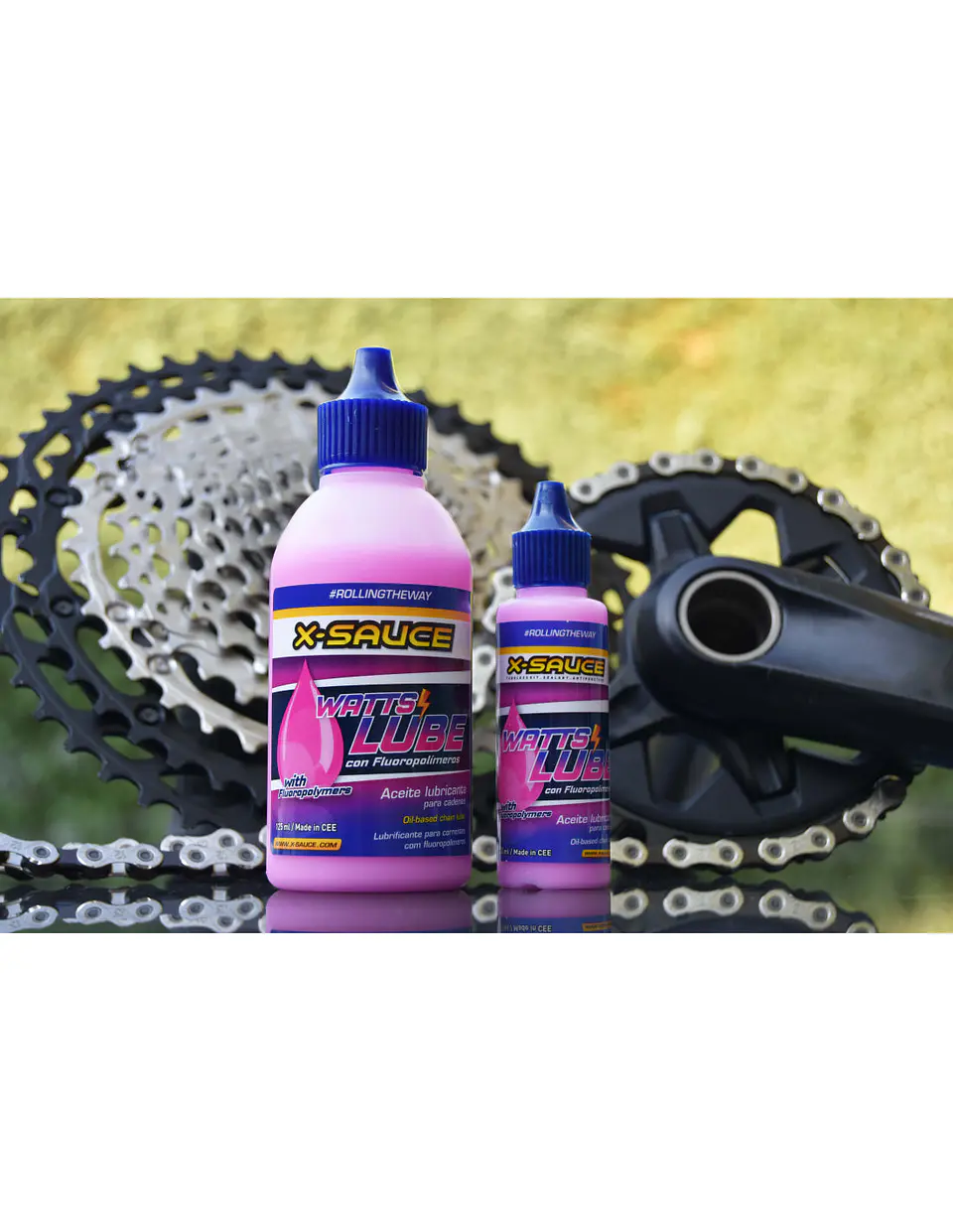 Lubricante de Cadena X-Sauce Watts Lube 30ml 2