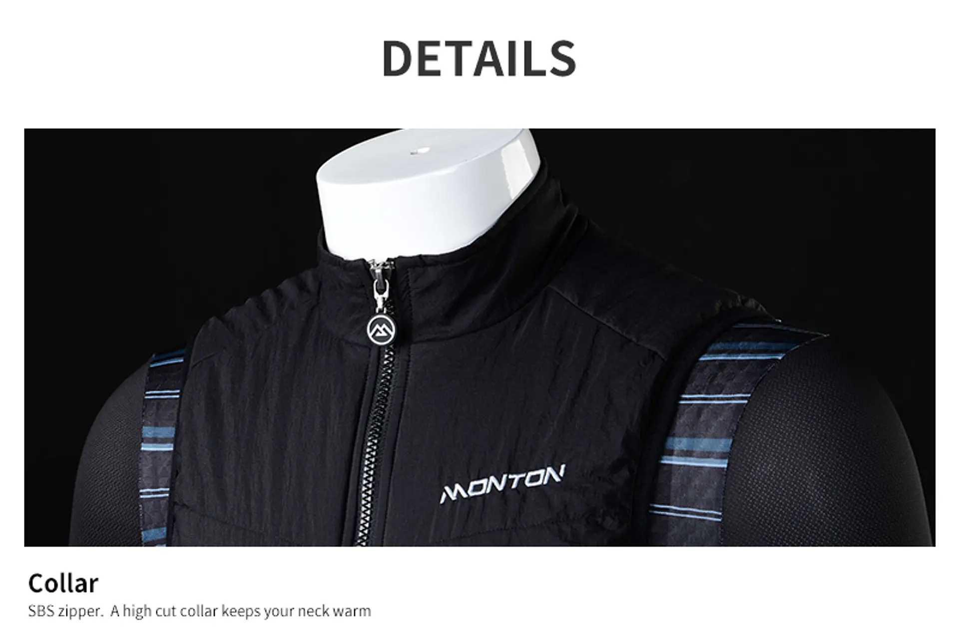 Cortavientos Sin Manga Blacknight Monton Negro 12