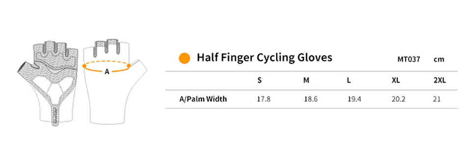 Guantes Sin Dedos Monton 24-SPIRIT Fingerless Negro 5