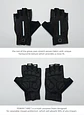Guantes Sin Dedos Monton 24-SPIRIT Fingerless Negro - Miniatura 3